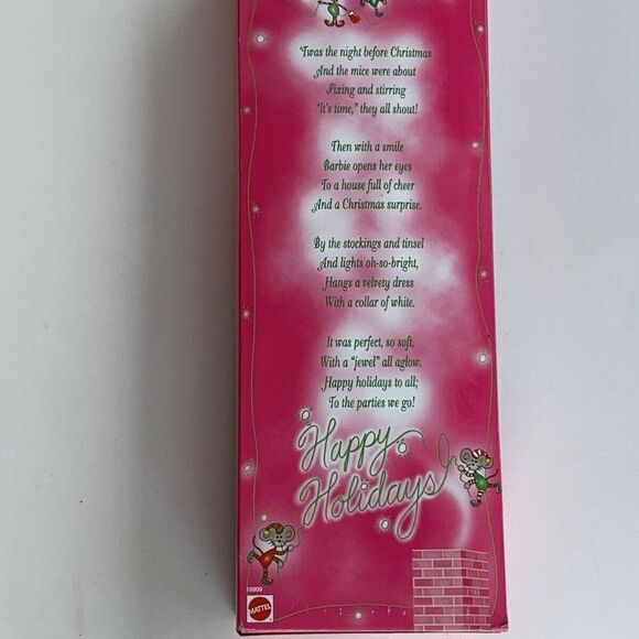 VTG 1997 Festive Season Barbie 18909 Christmas NEW - Picture 7 of 10